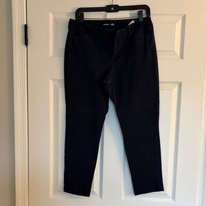 Navy Pixie Slim Fit Pants